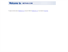 Tablet Screenshot of metask.com